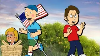Cody Gets Grounded: Cody Steals Flag On Flag Day For Picnic And Gets Grounded!
