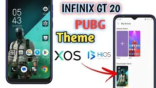 infinix Gt 20 pubg theme here| xos 14 new theme| infinix gt 20|