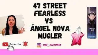 Buscando un perfume... Mugler Ángel Nova y su alternativa 47 Street 😏