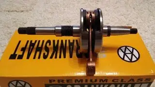 Коленвал Vland Dio 34-35 GBLK 34 mm. Crankshaft Vland AF 34 35 GBLK  Honda Dio