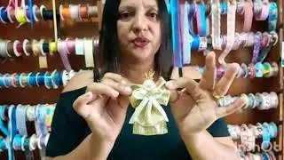Como fazer anjinho de fita!! (Passo a passo)