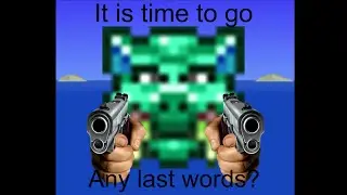 Terraria - The fight against Duke Fishron be like: