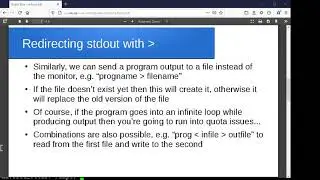 I/O redirection in linux/bash