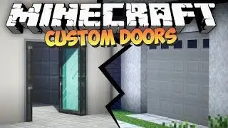 показываю мод на двери майнкрафт pocket edition !!!