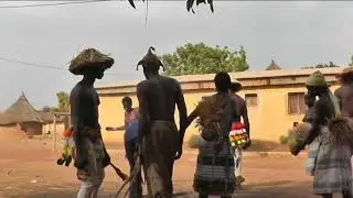 Danse resistance au feu et couteau   Côte d'Ivoire