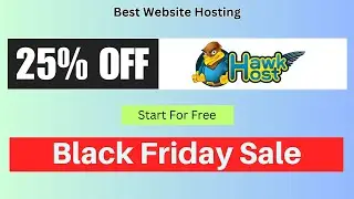 {25% OFF} HawkHost Black Friday Sale 2024 - Cheap Website Hosting Deal