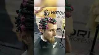 Мужская биозавивка на длинные волосы