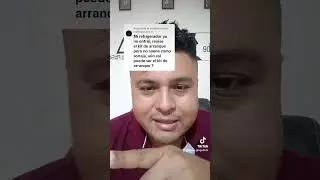 varias piezas dan el mismo problema pero si podría ser el kit de arranque #tips #ayudarte