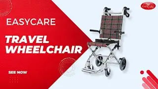EC 9001L Travelling Wheelchair is lightweight and compact for easy transport and use.