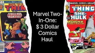 Comic Book Haul (Kyle's Comics): Marvel Two-In-One $ 3 Dollar Comics