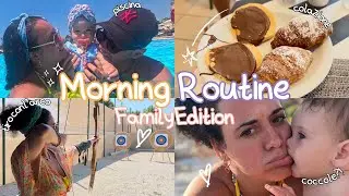 MORNING ROUTINE di FAMIGLIA in VACANZA
