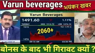 Varun beverages share for long term Anil singhvi,vbl share latest news,vbl analysis,vbl target 2025