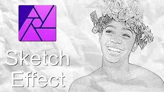 Sketch Effect with Affinity Photo + Free Macro