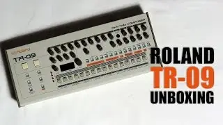 Roland TR-09 unboxing : FR