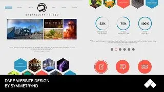 Dare Website Design by SymmetryHD