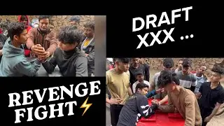REVENGE FIGHT DRAFTXXX VS NITIN ⚡️😤 NEVER GIVE UP 😈😎 #armwrestling #armwrestlingchalleng #revenge