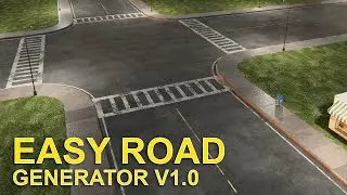 Easy Road generator v 1.0 - Blender