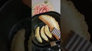 Korean dumpling in air fryer