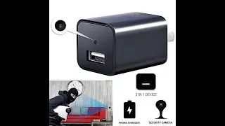 720P HD Wall Charger Camera