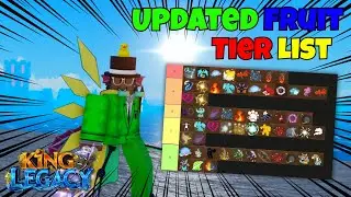 Updated BEST Fruits Tier List For GRINDING in King Legacy Update 9 (Roblox)