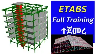 ETABS and SAFE full training as per EBCS EN 2015 with CERTIFICATE