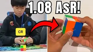 How The 3x3 WR Holder BECAME 2x2 ASIAN Record Holder! | Yiheng Wang's 1.08 AsR Average: Breakdown!