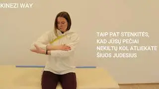 REABILITACIJA I Pratimai po peties sąnario operacijos, kol nešiojamas įtvaras. 🦾