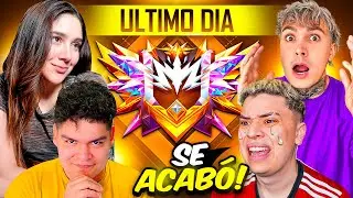 ¡ES MI FIN! 😨😱 NO VOY A LLEGAR A GRAN MAESTRO EN FREE FIRE!!! 😨 TENGO MIEDO 😨 LUAY LUCY Y TINCA