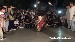 BBOY PARK 2017 江戸川野獣組合＋ISSOP VS NAT raka KJB