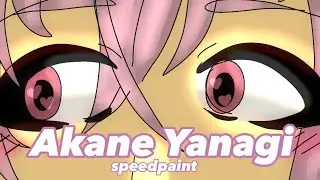 Akane Yanagi | Horimiya | Fanart | Speedpaint