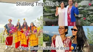 Maa aur chachi ne pehli baar Salwar pehna 😍|| Shillong trip day 2 ||