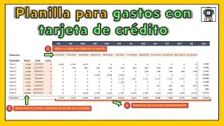 💳 CUÁNTO VAS A PAGAR DE TARJETA DE CRÉDITO | Calculadora de cuotas 💳