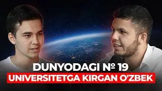 Hong Kongdagi №1 Universitetga kirgan O'zbek! | Dunyodagi 17-o'rinda turadigan universitet