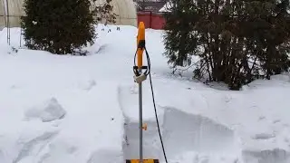 Снегоуборщик DEKO ST1500 - электролопата. 2 часть