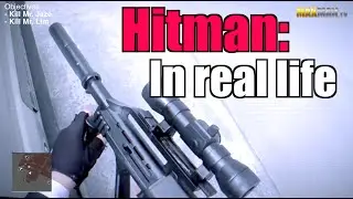Hitman Agent 47 First Person Shooter: In Real Life - Maxmantv