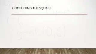 Podcast-Lecture on quadratic functions