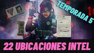 Temporada 5 Nuevos *INTEL* - Como conseguir todos los ARCHIVOS DE INFORMACIÓN - Cold War Zombies