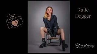 Stunning Model Portfolio Photoshoot With Katie Dagger At Atherton Photography Studio In Manchester!