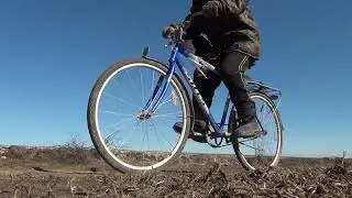 Поиск металла на велосипеде