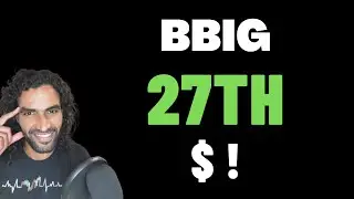 BBIG STOCK- BE READY FOR THIS -PRICE TARGET BEFORE THE  DISTRIBUTION DATE  💥?