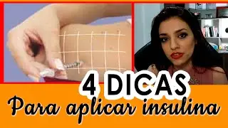 DICAS PARA APLICAR INSULINA | ESPALHE ESSE VÍDEO