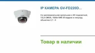 IP камера GV-FD220D купить в магазине