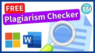 How to use Similarity Checker on Microsoft Word Online to check for Plagiarism