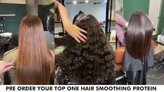 Top One Hyalugen Hair Straightening Protein | Professional Smoothing & Color Care 1L