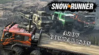 SnowRunner Azov Comparison