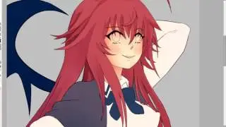 Rias Gremory - Speed Paint
