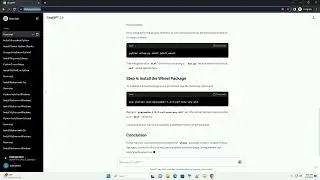 install wheel package python