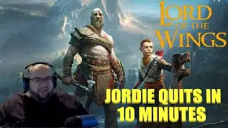 Wings Rage Quits God of War Under 10 Minutes WingsOfRedemption AKA Jordie Jordan RAW