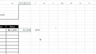 How to create Invoice sheet and apply excel functions | Basic Excel Lecture #3
