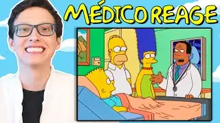 Médico reage aos Simpsons